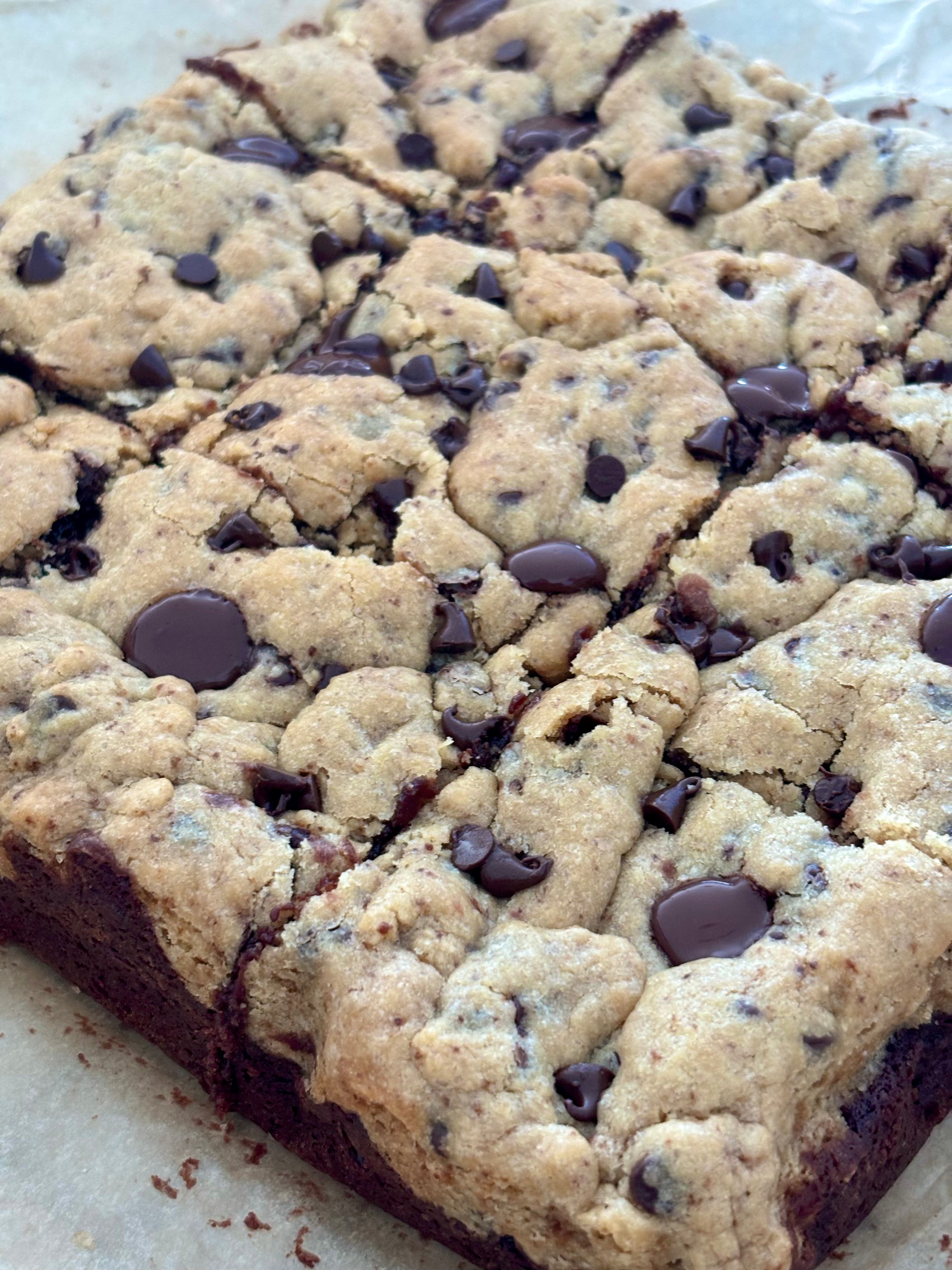 Brookies à la part